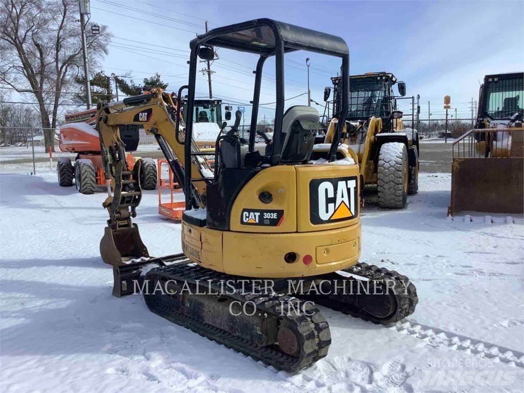 CAT 303ECR Pásová rýpadla