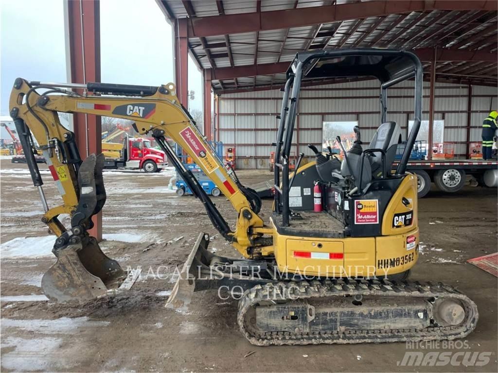 CAT 303ECR Pásová rýpadla