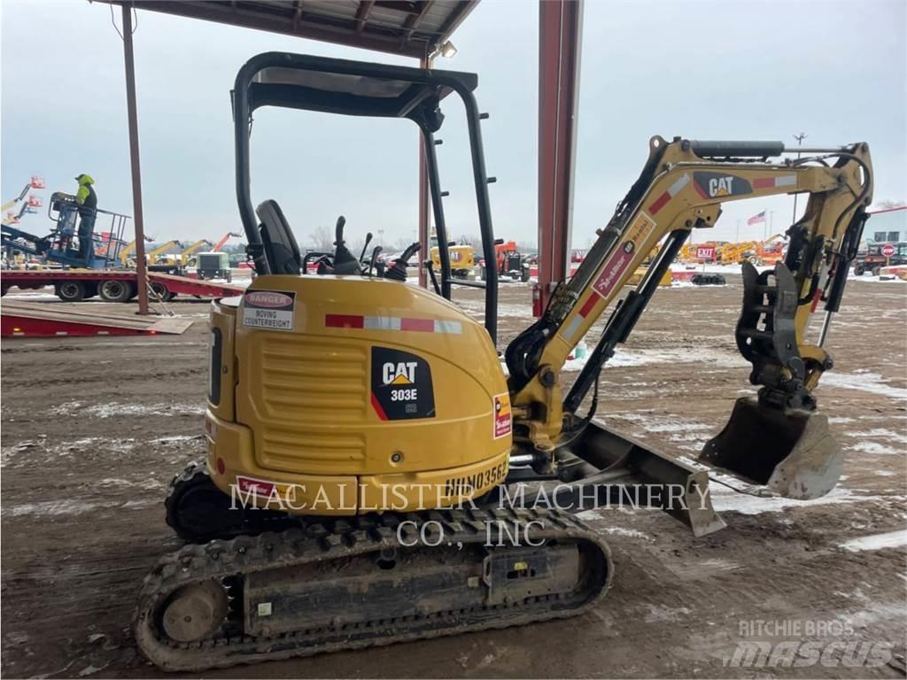 CAT 303ECR Pásová rýpadla