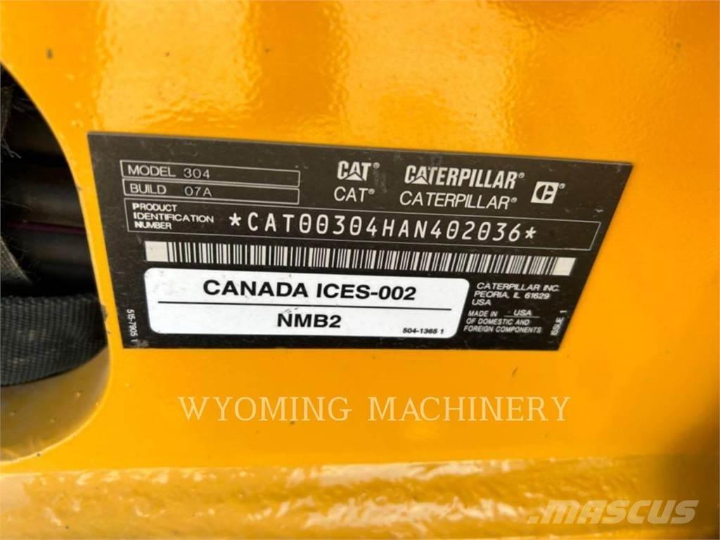CAT 304 Pásová rýpadla
