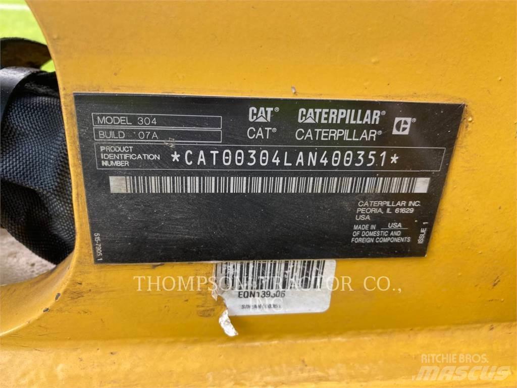 CAT 304 Pásová rýpadla