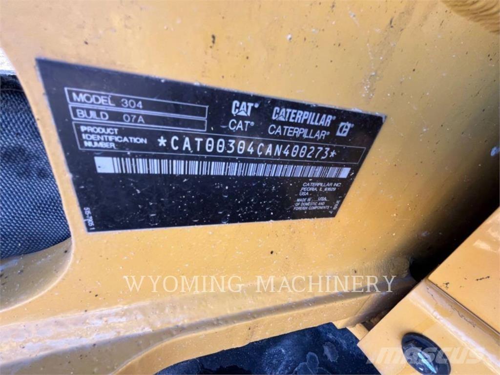 CAT 304 Pásová rýpadla