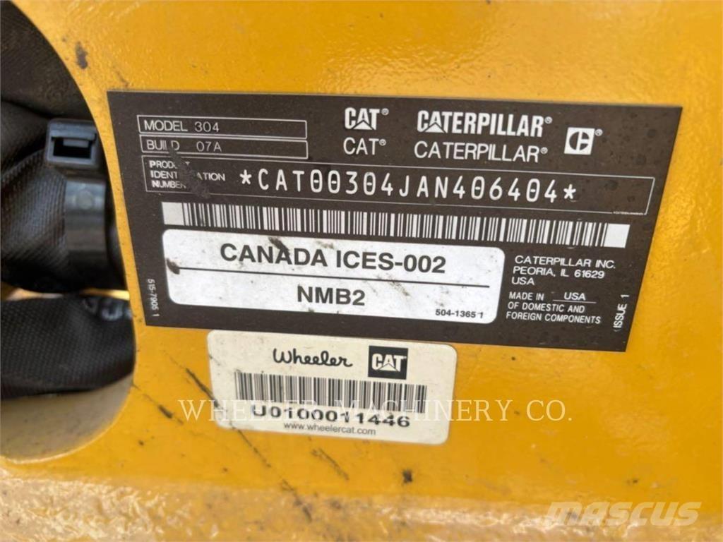 CAT 304 C3 THQ Pásová rýpadla