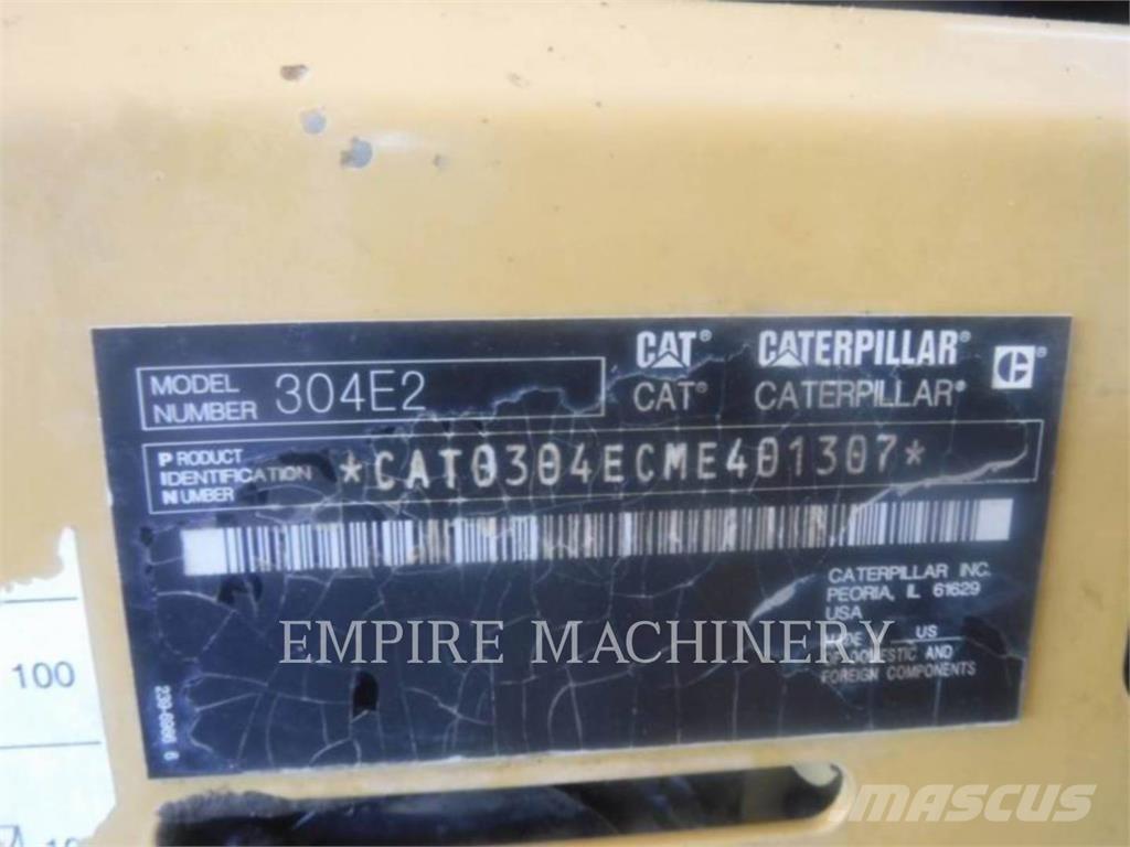 CAT 304E2 Pásová rýpadla