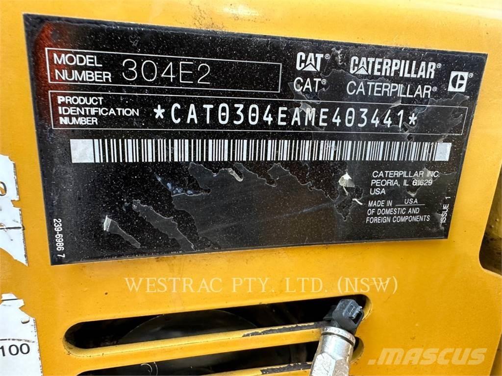 CAT 304E2CR Pásová rýpadla