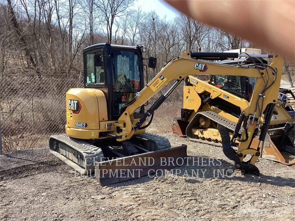 CAT 304ECR Pásová rýpadla