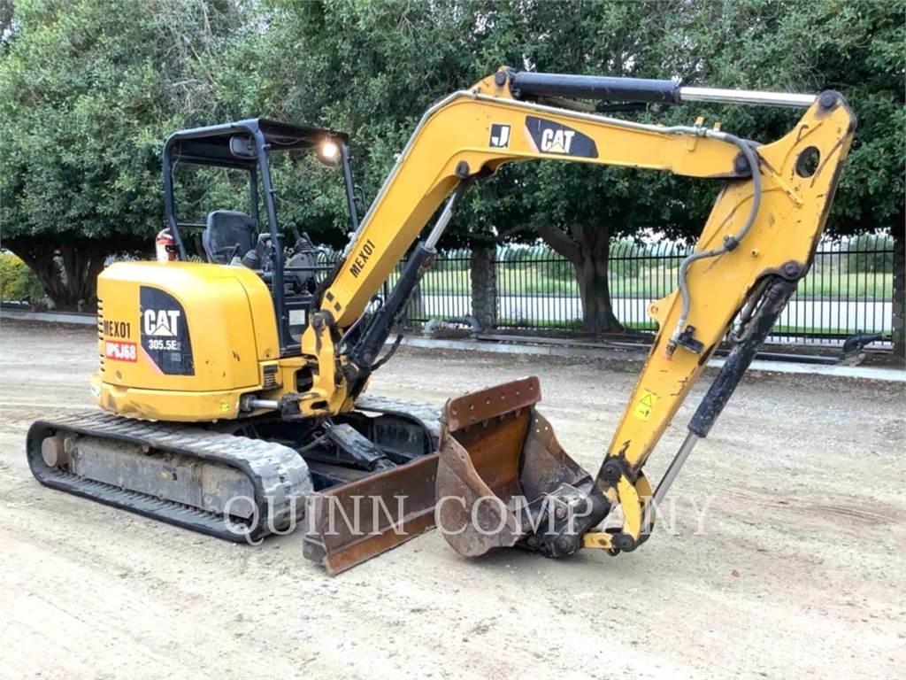 CAT 305.5E2 Pásová rýpadla