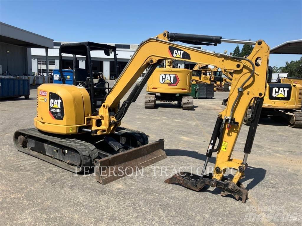 CAT 305.5E2 Pásová rýpadla