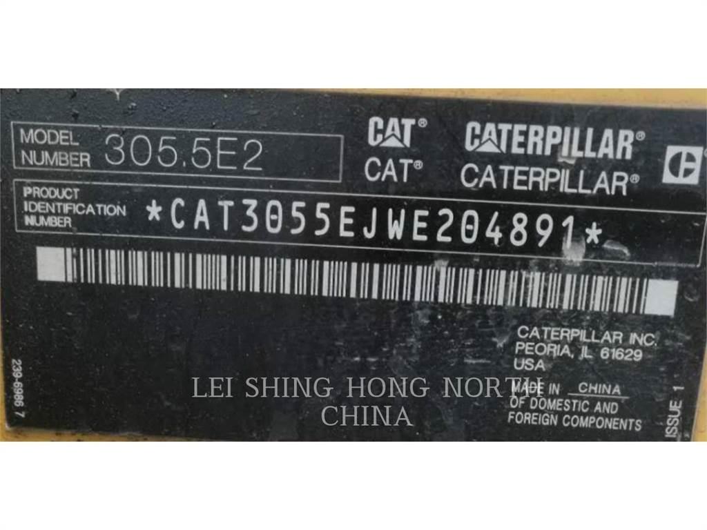 CAT 305.5E2 Pásová rýpadla