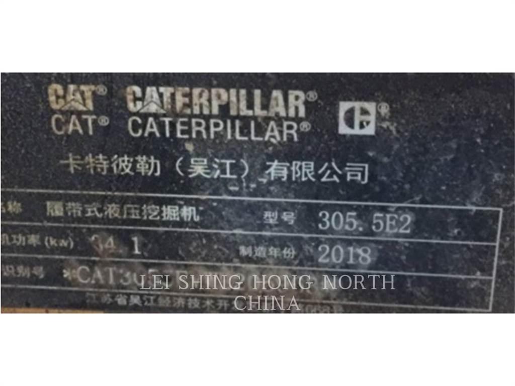 CAT 305.5E2 Pásová rýpadla