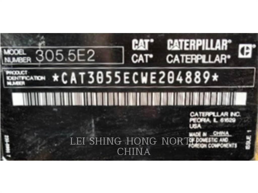 CAT 305.5E2 Pásová rýpadla