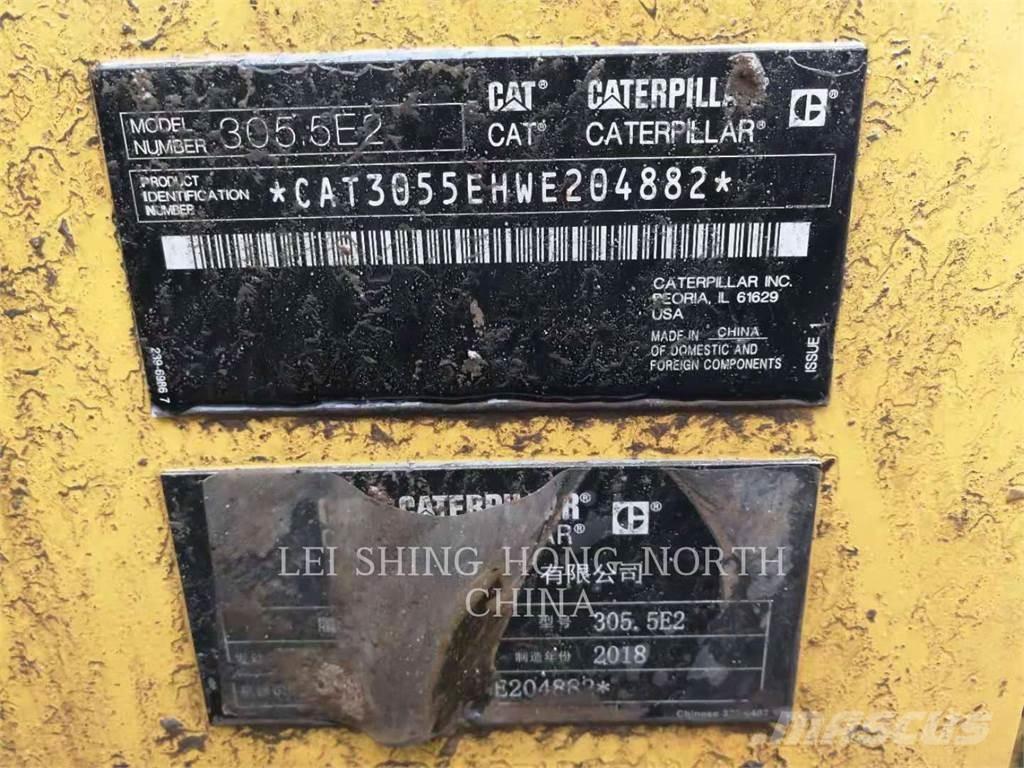 CAT 305.5E2 Pásová rýpadla