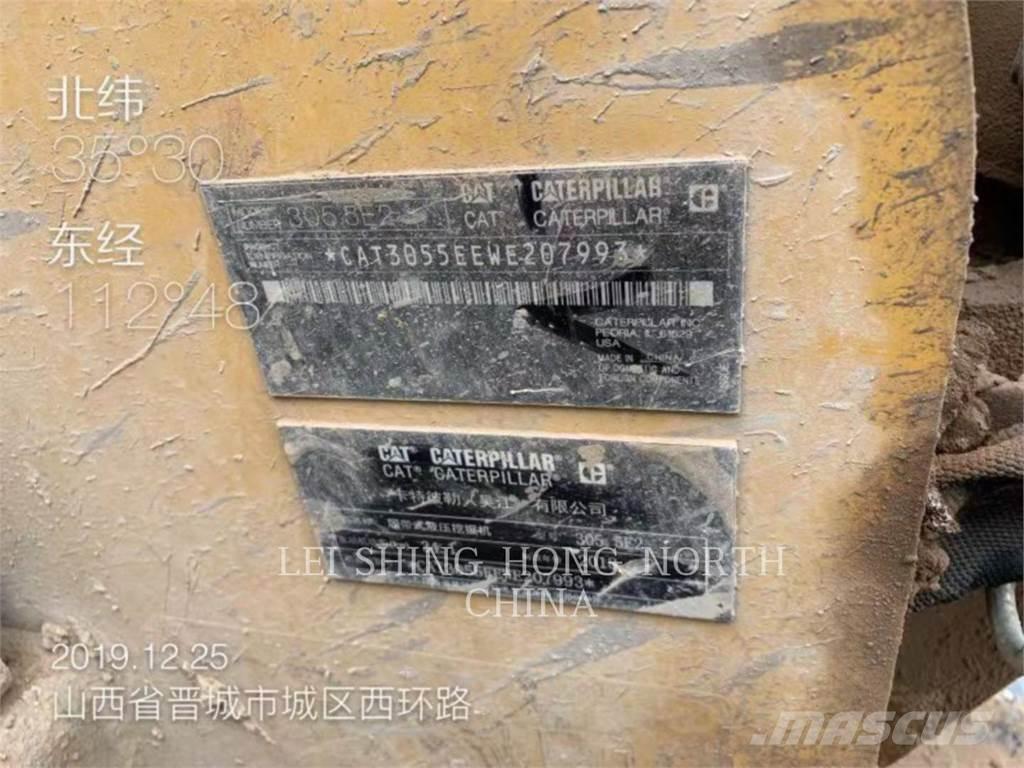 CAT 305.5E2 Pásová rýpadla