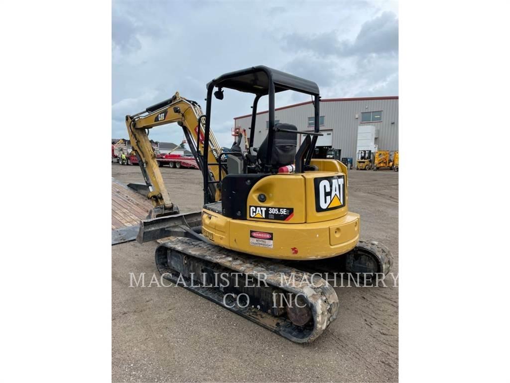 CAT 305.5E2CR Pásová rýpadla