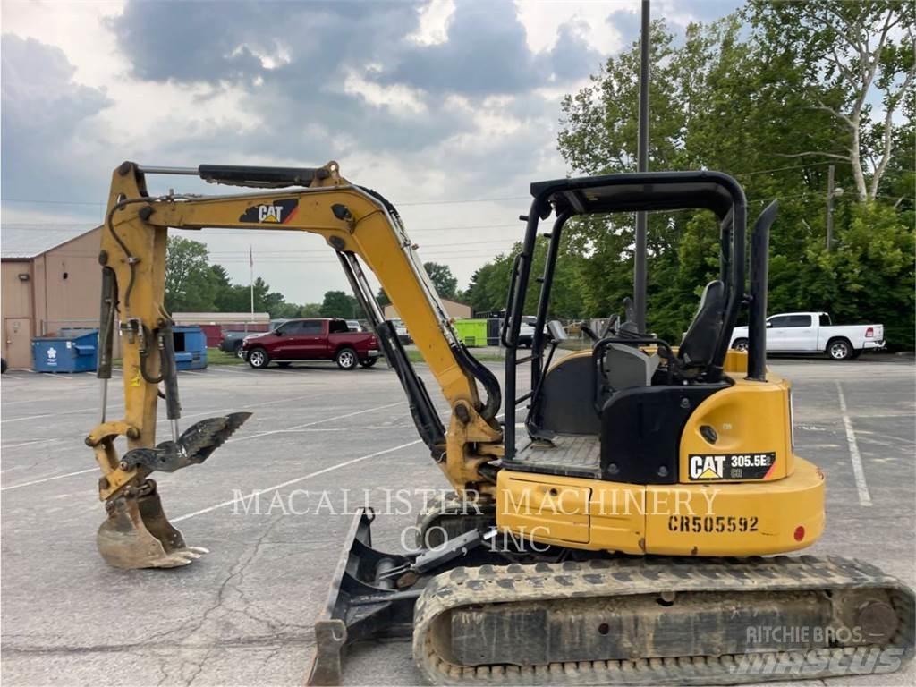 CAT 305.5E2CR Pásová rýpadla