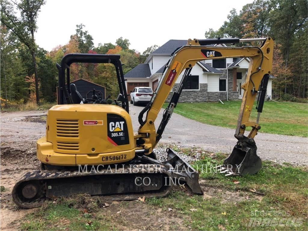 CAT 305.5E2CR Pásová rýpadla