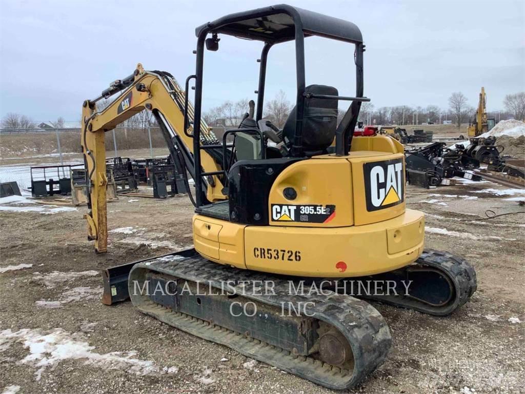 CAT 305.5E2CR Pásová rýpadla