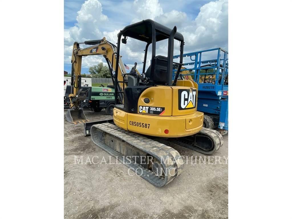 CAT 305.5E2CR Pásová rýpadla