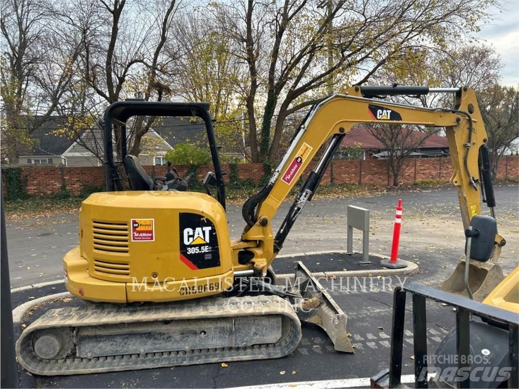 CAT 305.5E2CR Pásová rýpadla