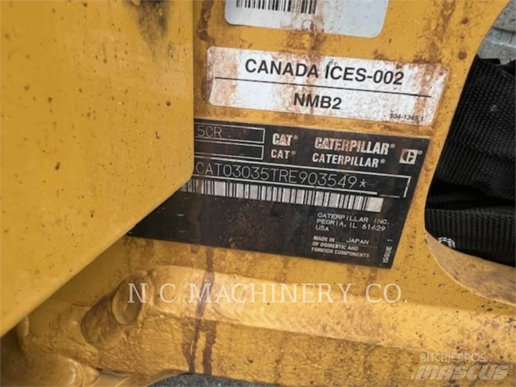 CAT 305.5E2CRB Pásová rýpadla