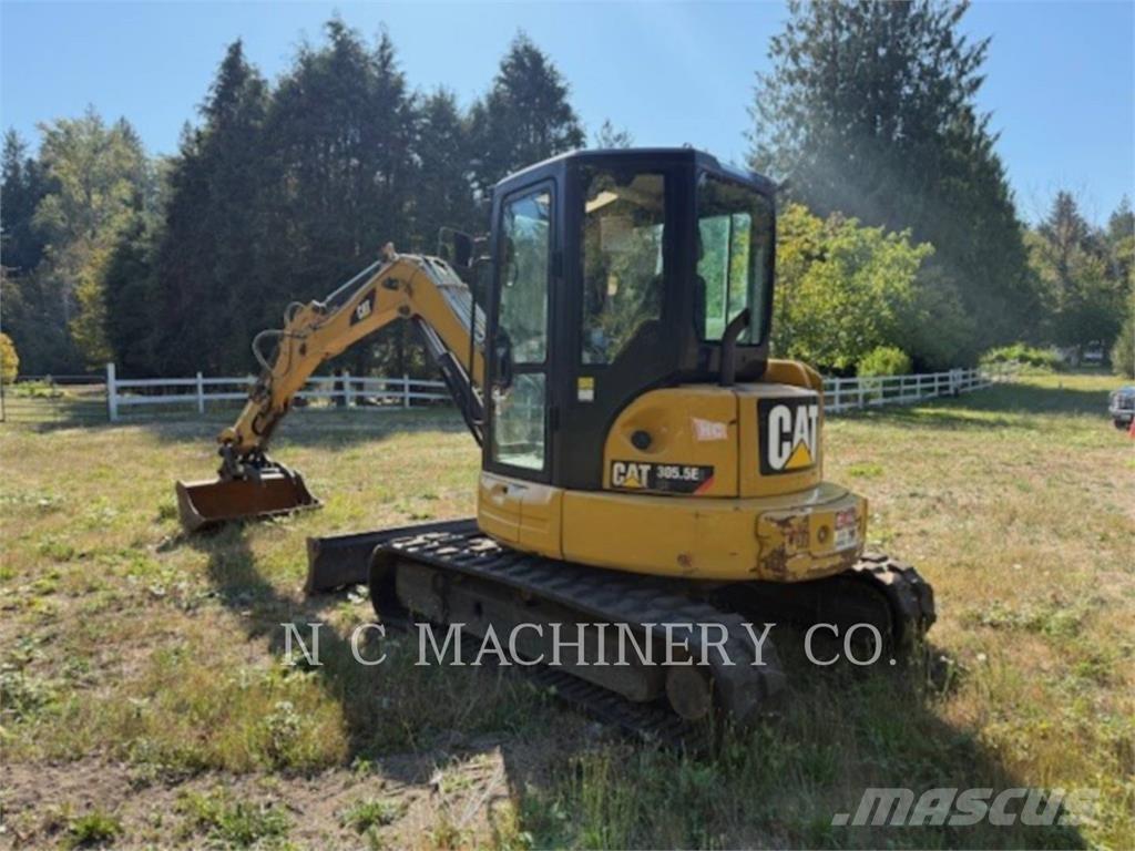 CAT 305.5E2CRB Pásová rýpadla