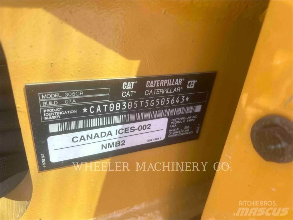 CAT 305 C3 TAQ Pásová rýpadla