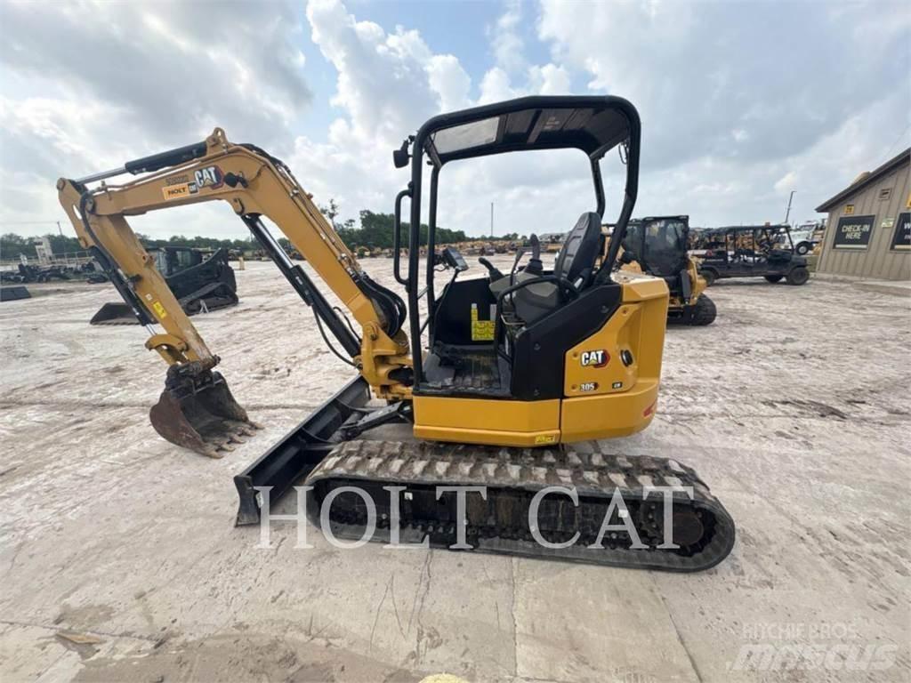 CAT 305 CR Pásová rýpadla
