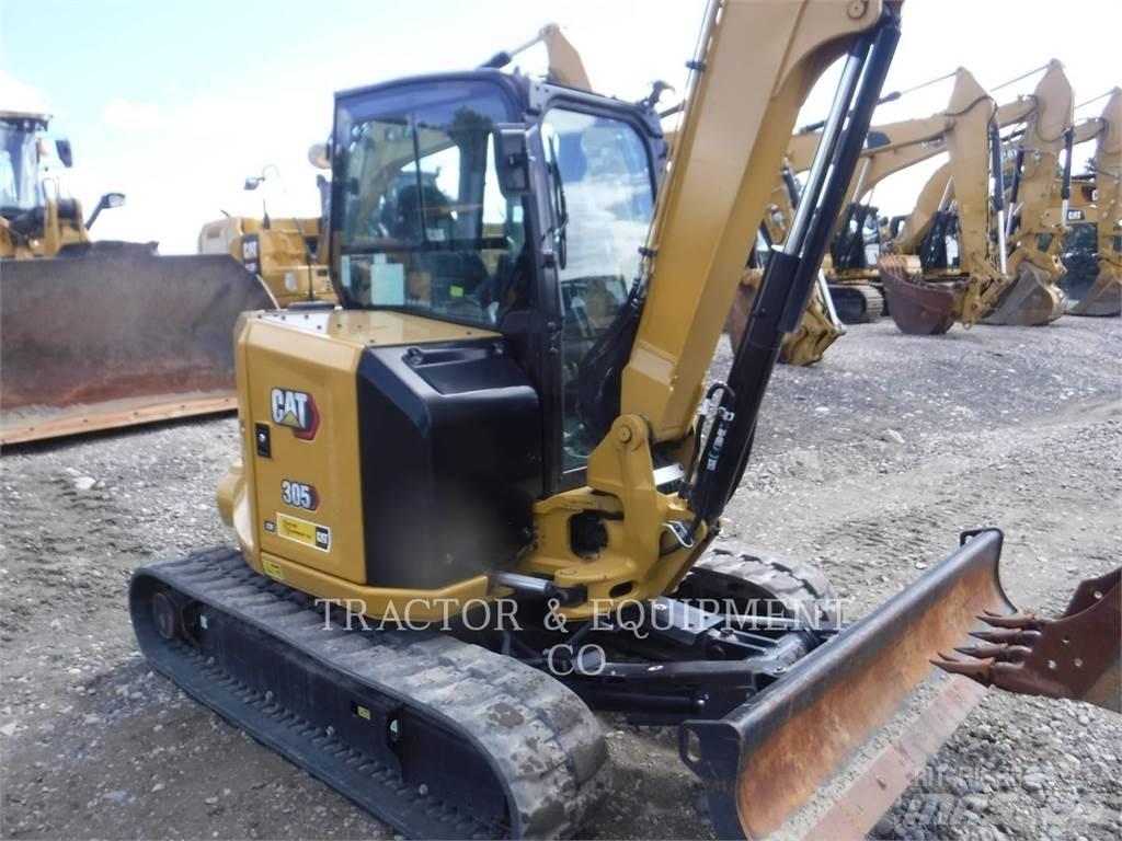 CAT 305 CRCB Pásová rýpadla
