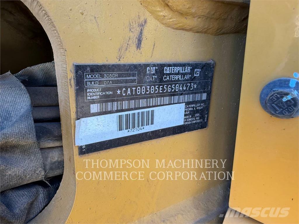 CAT 30507CR Pásová rýpadla