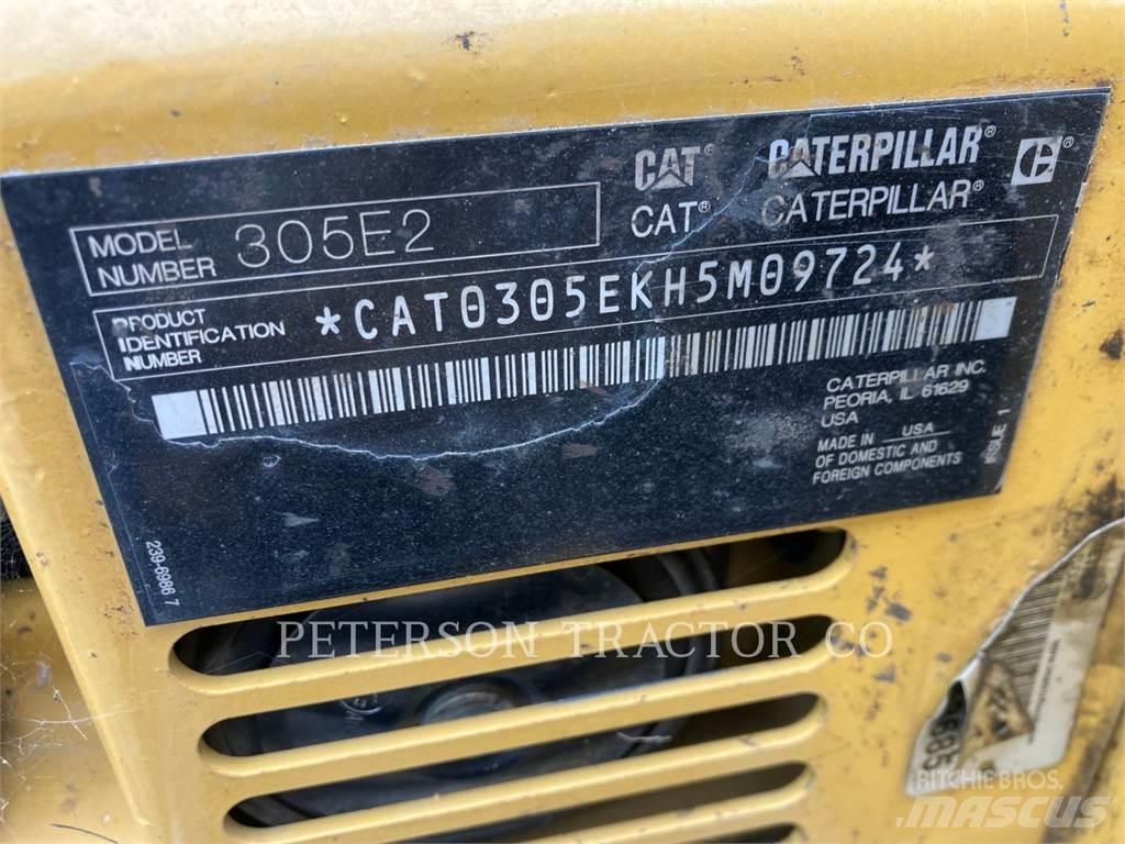 CAT 305E2 Pásová rýpadla