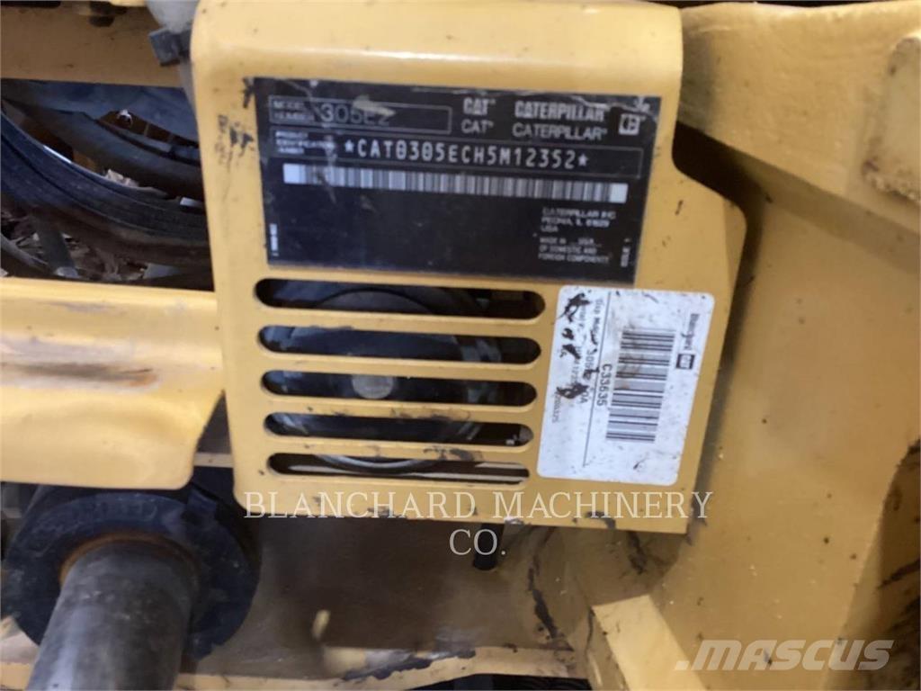 CAT 305E2 Pásová rýpadla