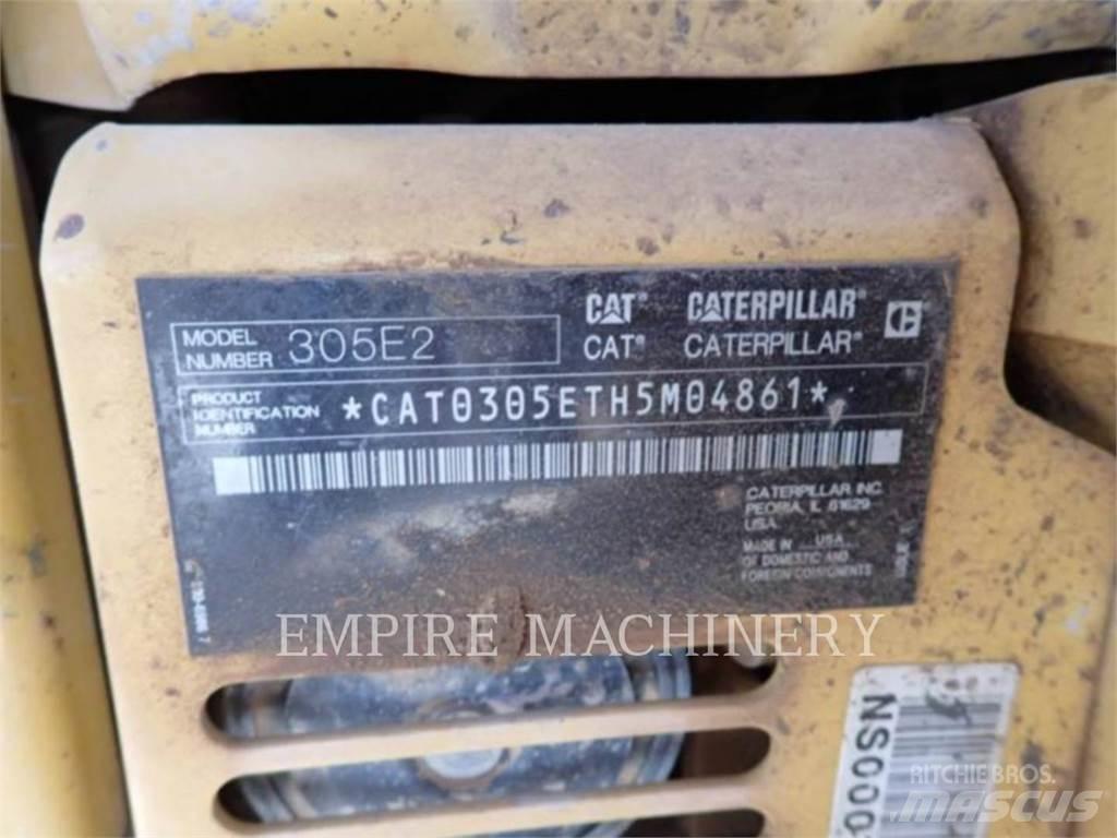 CAT 305E2 CR Pásová rýpadla