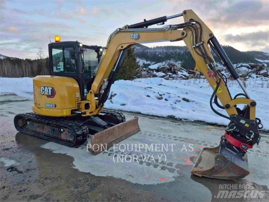 CAT 305E2CR Pásová rýpadla
