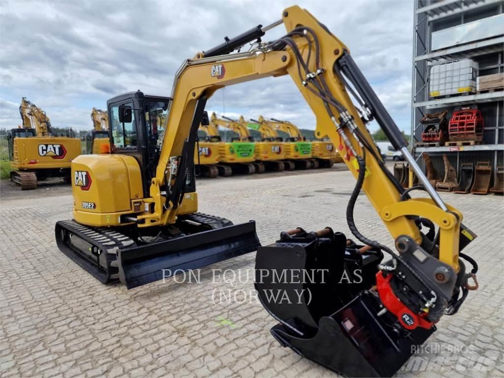 CAT 305E2CR Pásová rýpadla