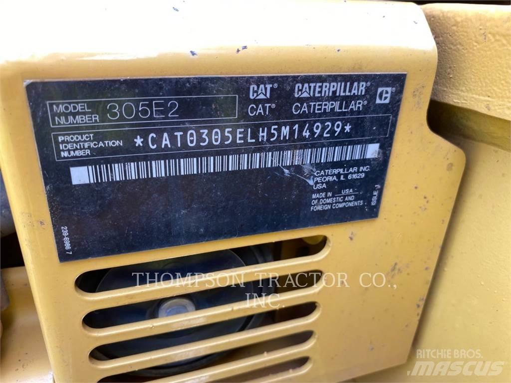 CAT 305E2CR Pásová rýpadla