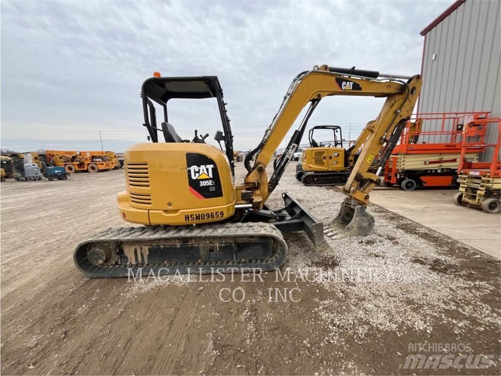 CAT 305E2CR Pásová rýpadla