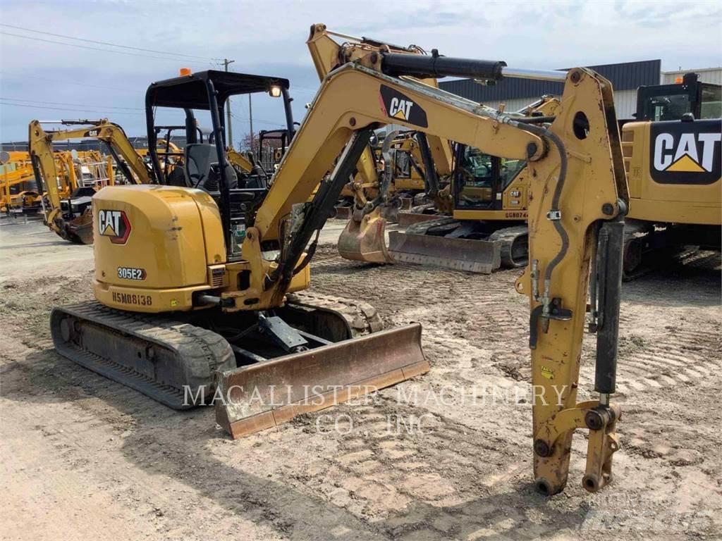 CAT 305E2CR Pásová rýpadla