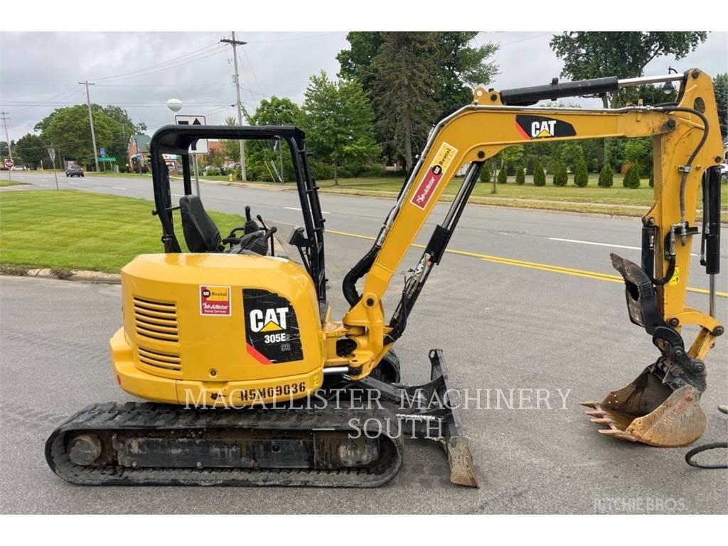 CAT 305E2CR Pásová rýpadla