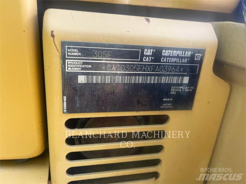CAT 305ECR Pásová rýpadla