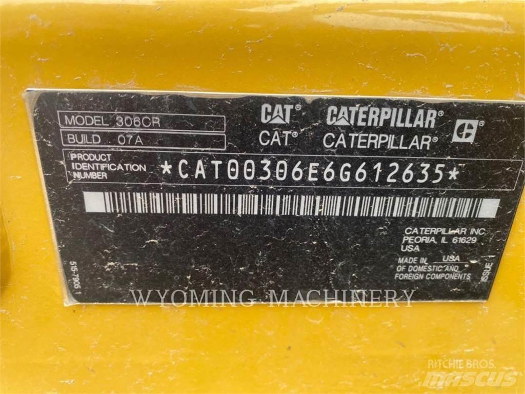 CAT 306 Pásová rýpadla