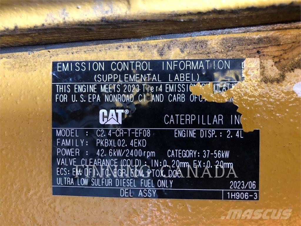 CAT 306-07 Pásová rýpadla