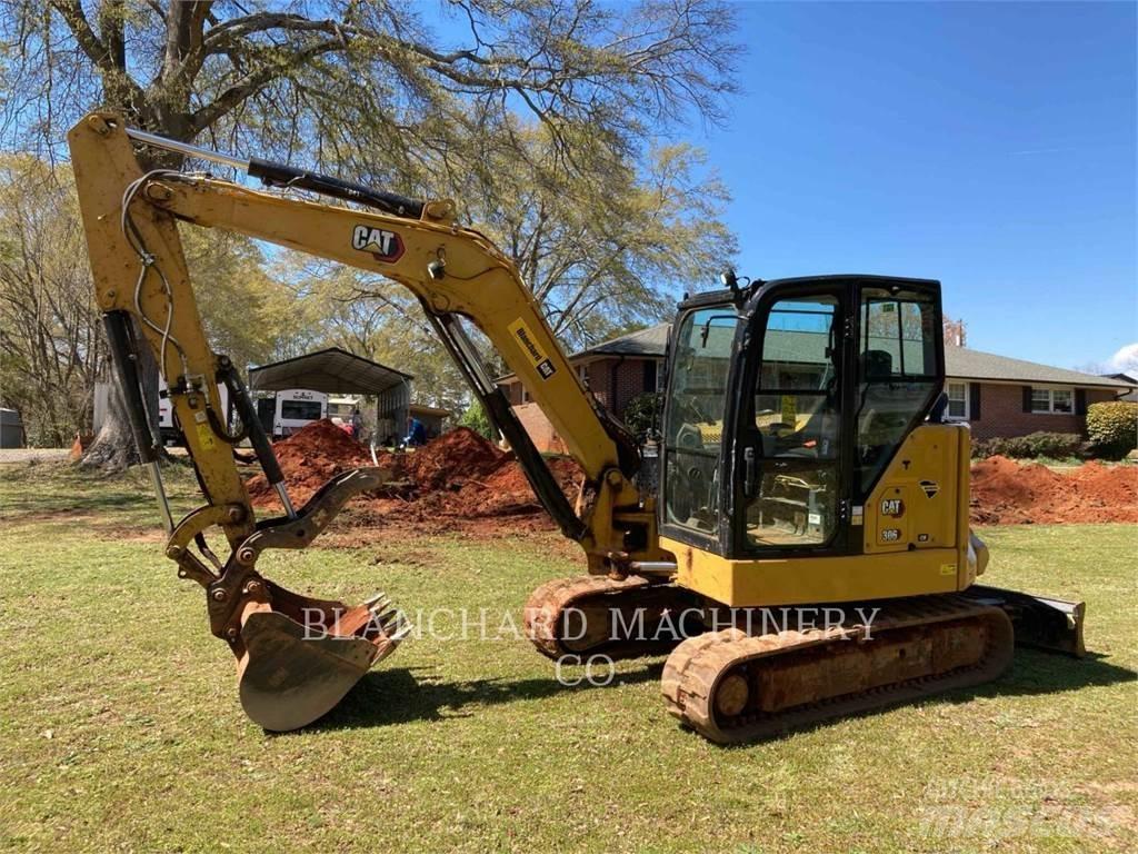 CAT 306CR Pásová rýpadla