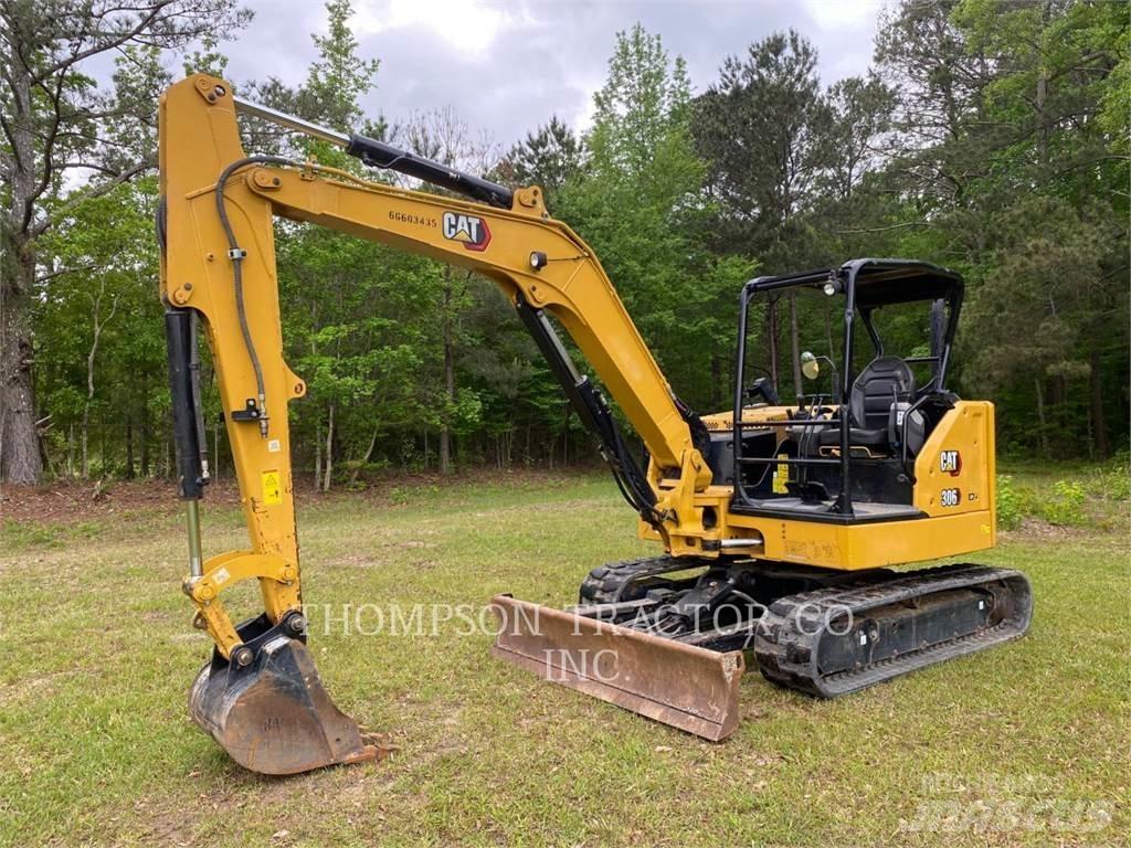 CAT 306CR Pásová rýpadla