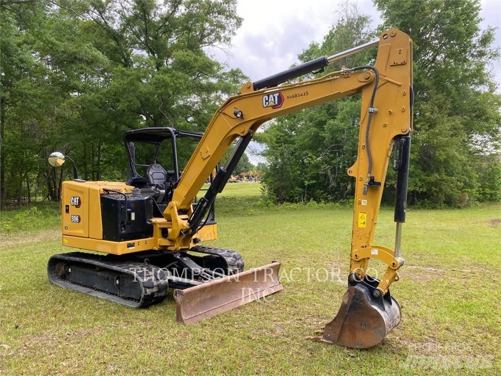 CAT 306CR Pásová rýpadla