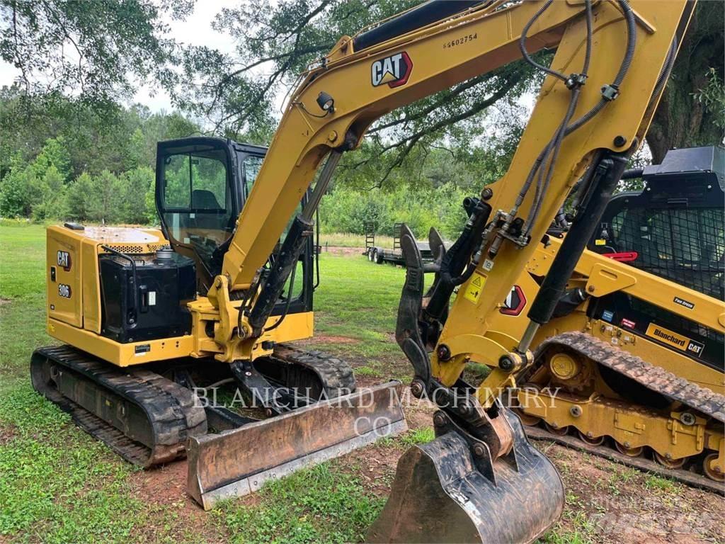 CAT 306CR Pásová rýpadla