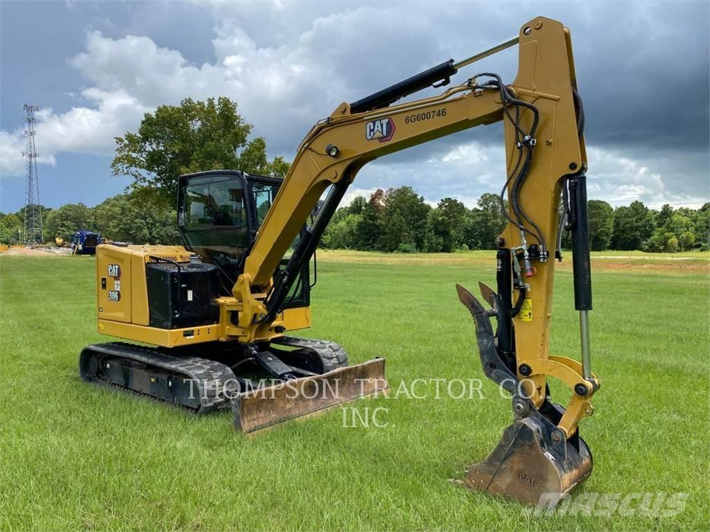CAT 306CR Pásová rýpadla