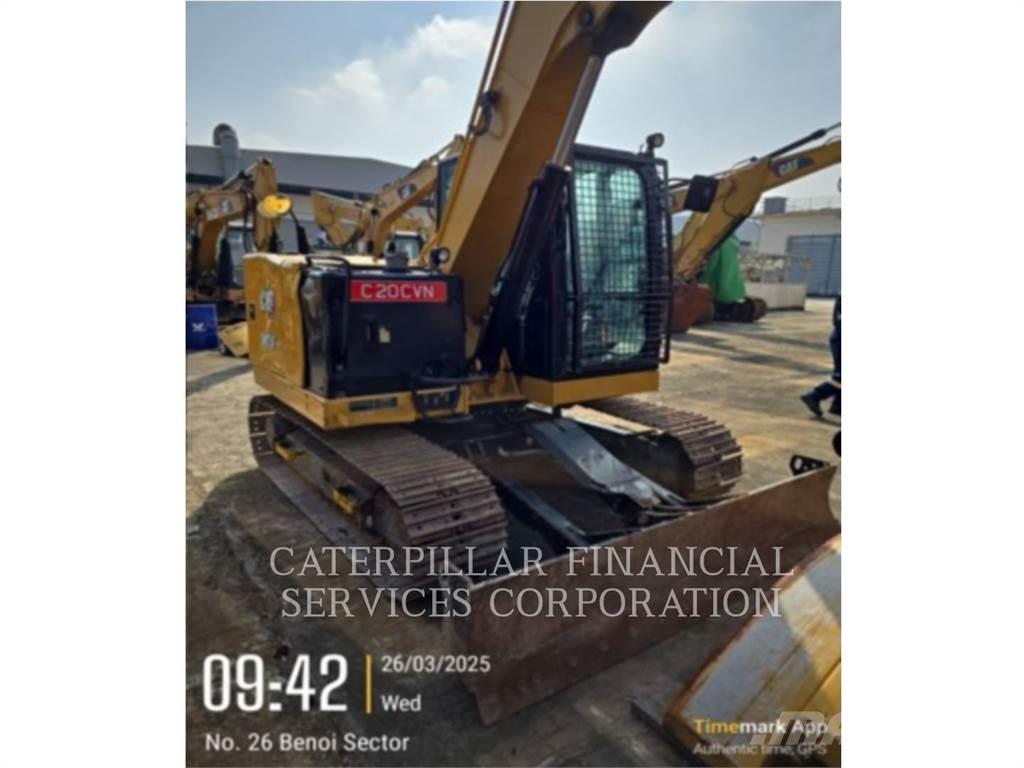 CAT 307.5-07 Pásová rýpadla