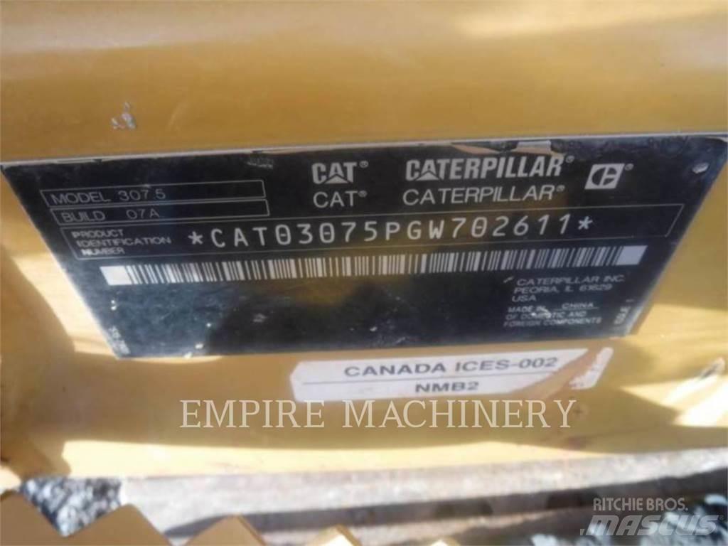 CAT 307.5-07 Pásová rýpadla