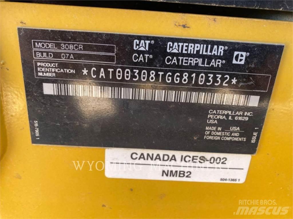 CAT 308 Pásová rýpadla