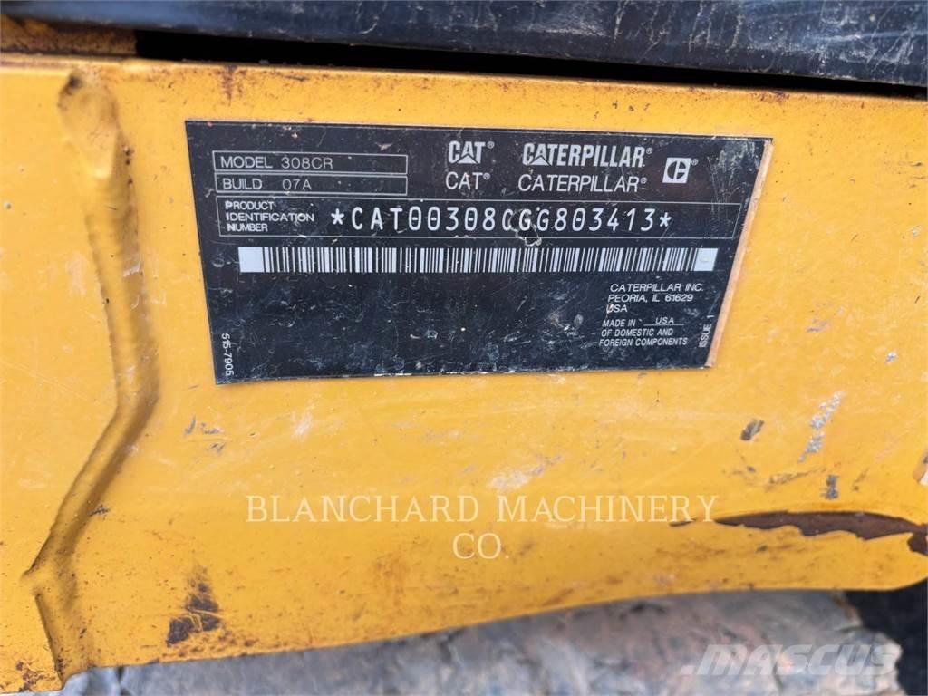 CAT 308 Pásová rýpadla